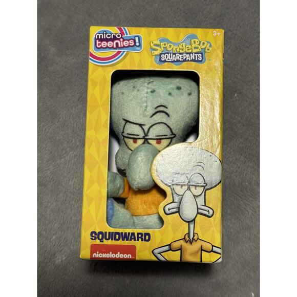 Nickelodeon Other - 🔥SpongeBob Micro Teenies Plush Squidward BNWT🔥